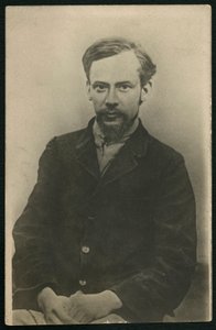 Portrait of Fyodor Mikhaylovich Dostoievsky by Russian Photographer